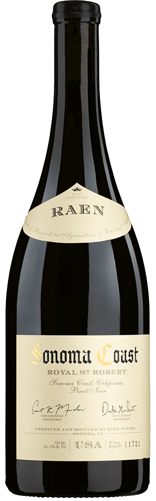 2017 Pinot Noir Royal St. Robert Sonoma Coast Carlo & Dante Mondavi RAEN Winery