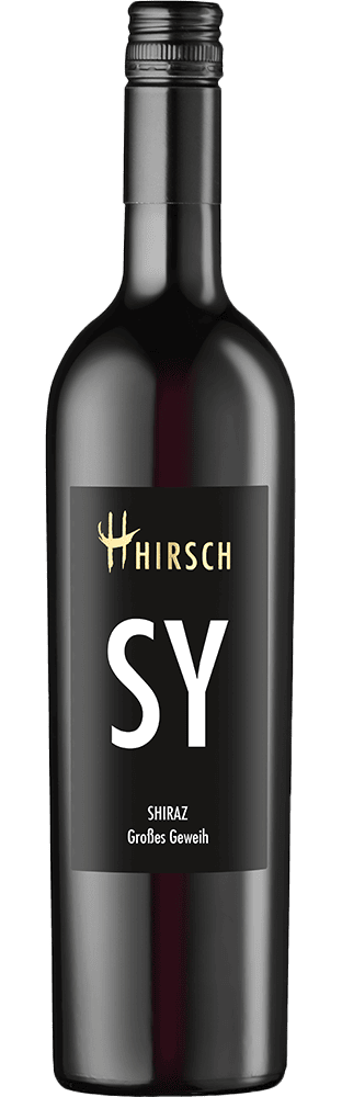 2019 SY Shiraz trocken Grosses Geweih Christian Hirsch Hirsch ist Wild