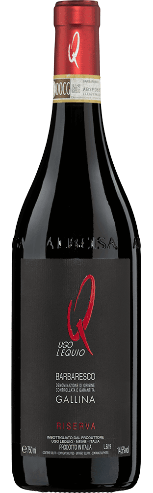 2015 Barbaresco DOCG Riserva Gallina Ugo Lequio