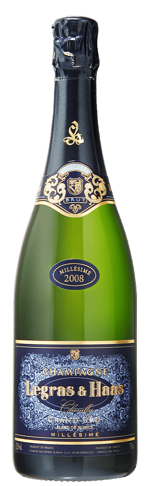 2015 Champagne Blanc de Blancs Brut Millésimé Chouilly Grand Cru Legras & Haas