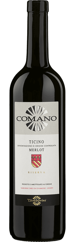 2019 Comano Merlot Ticino DOC Riserva Tamborini