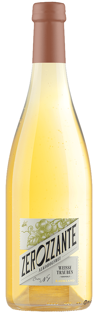 Zerozzante Cuvée N°1 Weisse Trauben Entalkoholisiert / désalcoolisé Sekthaus Raumland