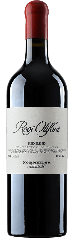 2022 Rooi Olifant Stellenbosch WO Schneider Stellenbosch Kaapzicht Estate
