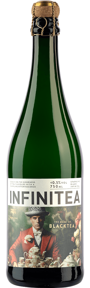 Sparkling Chardonnay Infinitea The Duke of Blacktea Entalkoholisiert Chat0 Zer0