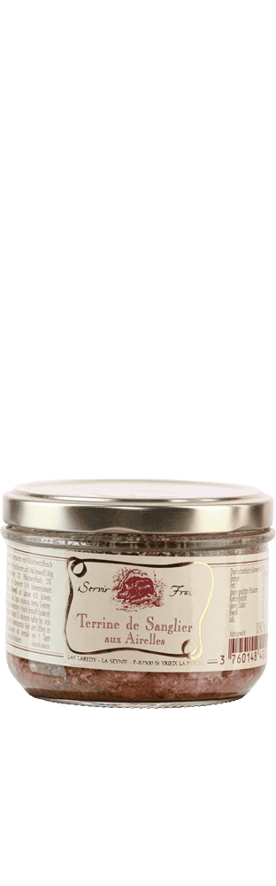 Wildschweinterrine & Preiselbeeren 180 g Laredy