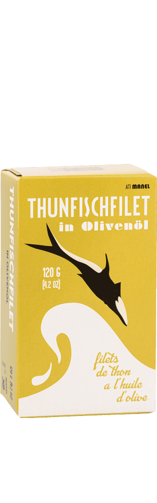 Thunfischfilet in Olivenöl 120 g ATI Manel