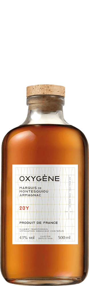 Armagnac AOC Oxygène Marquis de Montesquiou Société des Produits d'Armagnac