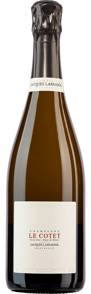 Champagne Blanc de Blancs Extra Brut Le Cotet Jacques Lassaigne