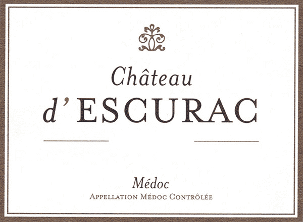 2018 Château d'Escurac Cru Bourgeois Médoc AOC