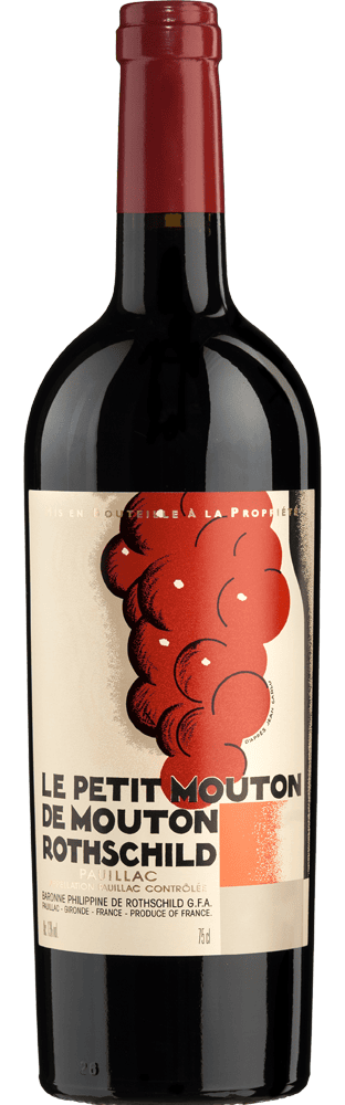 2021 Le Petit Mouton de Mouton Rothschild Pauillac AOC Second vin du Ch. Mouton Rothschild