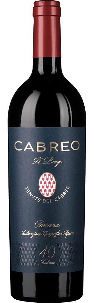 2022 Cabreo Il Borgo 40 Vendemmie Rosso Toscana IGT Tenute del Cabreo Tenute Ambrogio & Giovanni Folonari