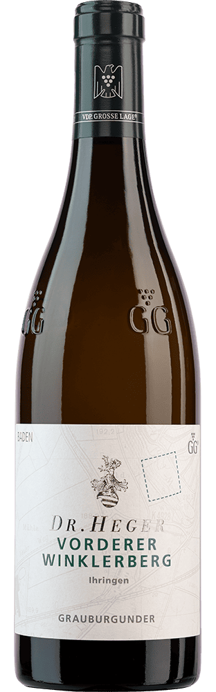 2023 Grauburgunder GG VDP.Grosse Lage Ihringen Vorderer Winklerberg Weingut Dr. Heger