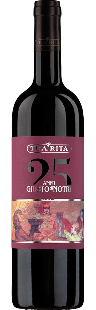 2017 Giusto di Notri Rosso Toscana IGT 25 anni Azienda Agricola Tua Rita