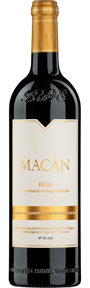 2020 Macán Rioja DOCa Bodegas Benjamin de Rothschild & Vega Sicilia
