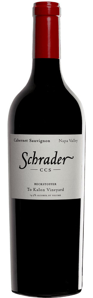 2018 Cabernet Sauvignon CCS To Kalon Vineyard Beckstoffer Napa Valley Schrader Cellars