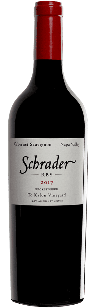 2018 Cabernet Sauvignon RBS To Kalon Vineyard Beckstoffer Napa Valley Schrader Cellars