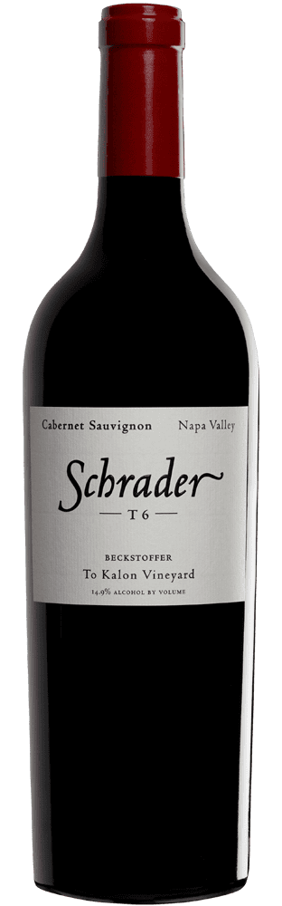 2019 Cabernet Sauvignon T6 To Kalon Vineyard Beckstoffer Napa Valley Schrader Cellars