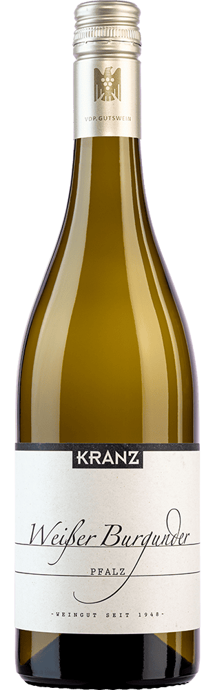 2024 Weisser Burgunder trocken VDP.Gutswein Pfalz Weingut Kranz (Bio)