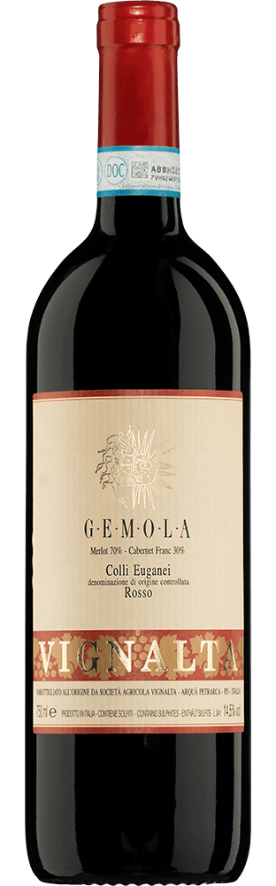 2016 Gemola Rosso Colli Euganei DOC Azienda Agricola Vignalta