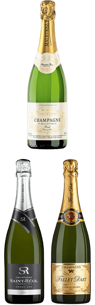 Tasting Box Champagner Trio 2250