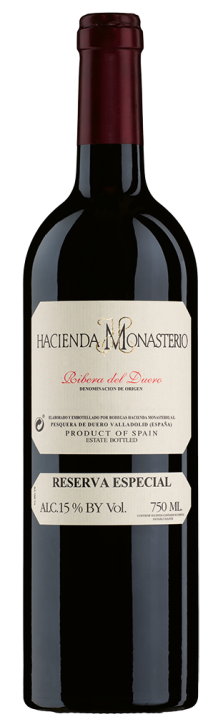 2018 Hacienda Monasterio Reserva Especial Ribera del Duero DO Bodegas Hacienda Monasterio (Bio) 750 2018 Hacienda Monasterio Reserva Especial Ribera del Duero DO Bodegas Hacienda Monasterio (Bio) 750