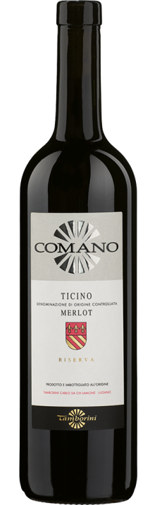 2019 Comano Merlot Ticino DOC Riserva Tamborini 750.00