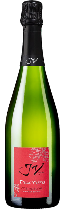 Champagne Deux Terres Blanc de Blancs Brut Nature J. Vignier 750.00