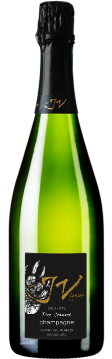 Champagne Pur Cramant Blanc de Blancs Extra Brut Grand Cru J. Vignier 750.00