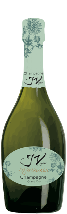Champagne Les Jardins d'Elise QVFMR - Cuvée Ephémère Extra Brut Grand Cru J. Vignier 750.00