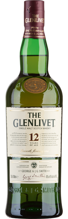 Whisky Glenlivet 12 Years Single Highland Malt 700.00