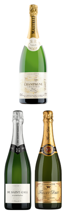 Tasting Box Champagner Trio 2250.00