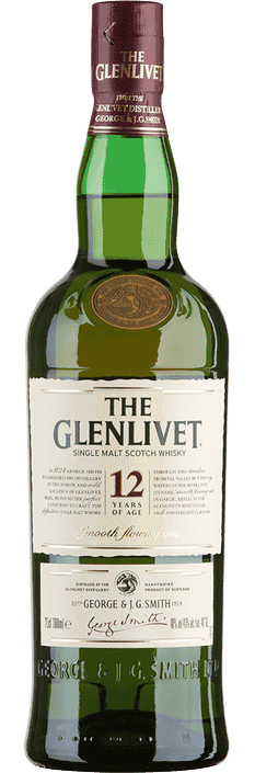 Whisky Glenlivet 12 Years Single Highland Malt