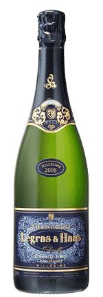 2015 Champagne Blanc de Blancs Brut Millésimé Chouilly Grand Cru Legras & Haas