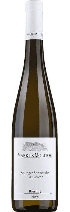 2022 Riesling Auslese** Weisse Kapsel Zeltinger Sonnenuhr Weingut Markus Molitor