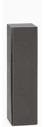 Karton Welle Lino schwarz 1er mit Leinenoptik WK3187