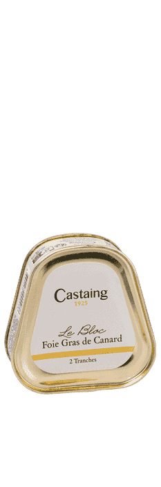 Entenstopfleber Block 75 g Castaing