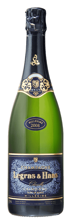 2015 Champagne Blanc de Blancs Brut Millésimé Chouilly Grand Cru Legras & Haas