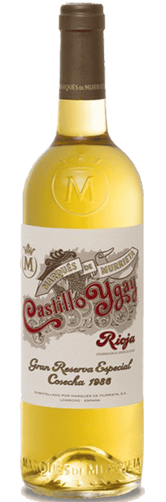 1986 Castillo Ygay Blanco Gran Reserva Especial Rioja DOCa Marqués de Murrieta