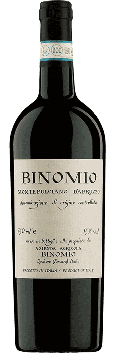 2020 Montepulciano d'Abruzzo DOC Azienda Agricola Binomio