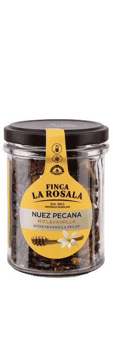 Pekannusse mit Honig 90 g Finca La Rosala