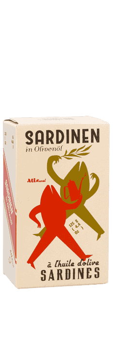 Sardinen in Olivenöl 125 g ATI Manel