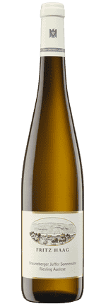 2022 Riesling Auslese VDP.Grosse Lage Brauneberger Juffer Sonnenuhr Weingut Fritz Haag