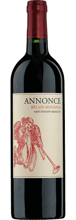 2022 Annonce Bélair-Monange Grand Cru St-Emilion AOC Second vin du Château Bélair Monange
