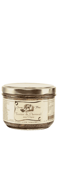 Rehterrine mit Steinpilzen 180 g Laredy