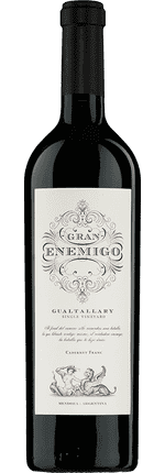 2021 Cabernet Franc Gran Enemigo Gualtallary Single Vineyard - Mendoza Adrianna Catena & Alejandro Vigil Puerto Ancona