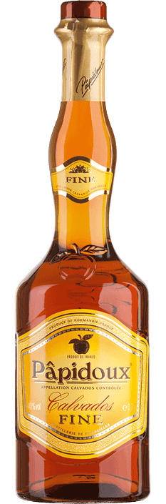 Calvados AOC Fine Pâpidoux Distillerie de Cormeilles