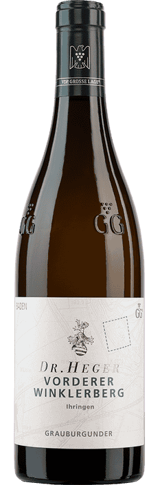 2023 Grauburgunder GG VDP.Grosse Lage Ihringen Vorderer Winklerberg Weingut Dr. Heger