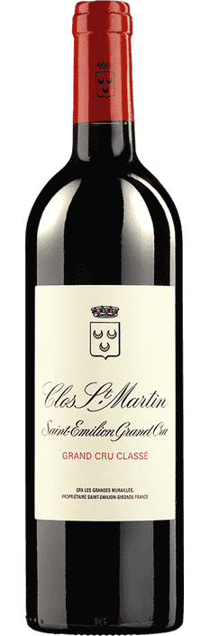 2018 Clos St-Martin Grand Cru Classé St Emilion AOC