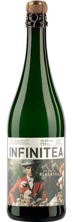 Sparkling Chardonnay Infinitea The Duke of Blacktea Entalkoholisiert Chat0 Zer0