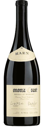 2022 Pinot Noir Royal St. Robert Sonoma Coast Carlo & Dante Mondavi RAEN Winery